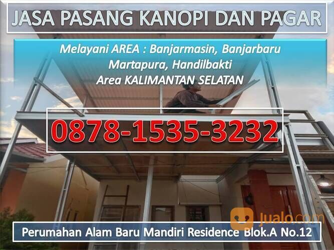 LAGI DISKON !!! , WA 087-815-353-232, Kanopi Balkon Banjarmasin