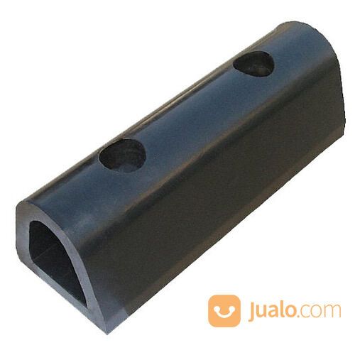 Rubber Loading Dock Tipe D dgn Hole Bisa Custom Ukuran Termurah