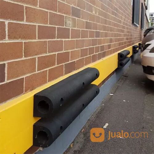 Rubber Loading Dock Tipe D dgn Hole Bisa Custom Ukuran Termurah