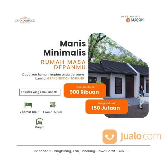 Perumahan subsidi satu satunya di Soreang banjaran bandung cicilan 900 ribuan