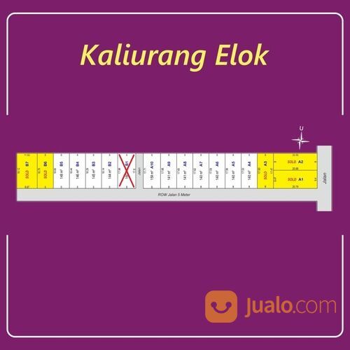 Lahan Perumahan Premium, Jalan Besi Jangkang Sleman: 12 Menit UII