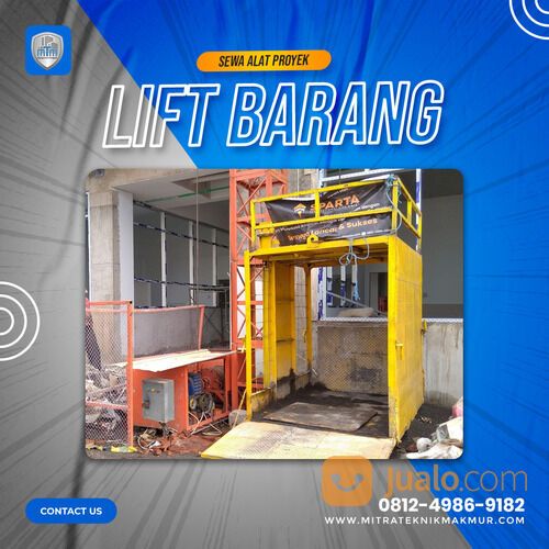 Sewa Lift Barang Kota Balikpapan, Hoist Crane Alimak Cargo Lift - PT Mitra Teknik Makmur