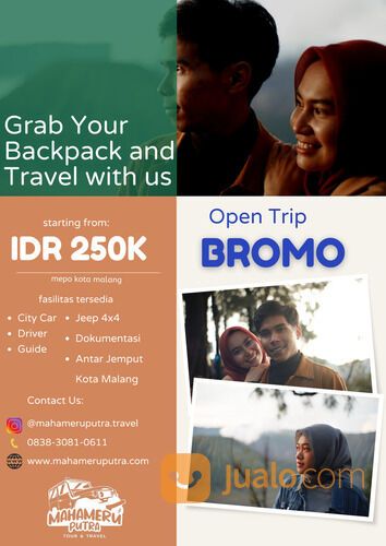Paket Wisata Ke Gunung Bromo 1 Hari Free Dokumentasi Via jalur Malang