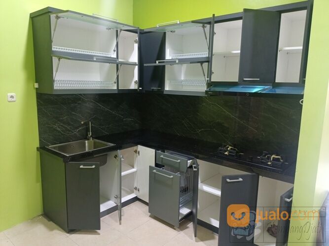 Kitchen Set Meja Granit Asli Semarang + Furniture Semarang