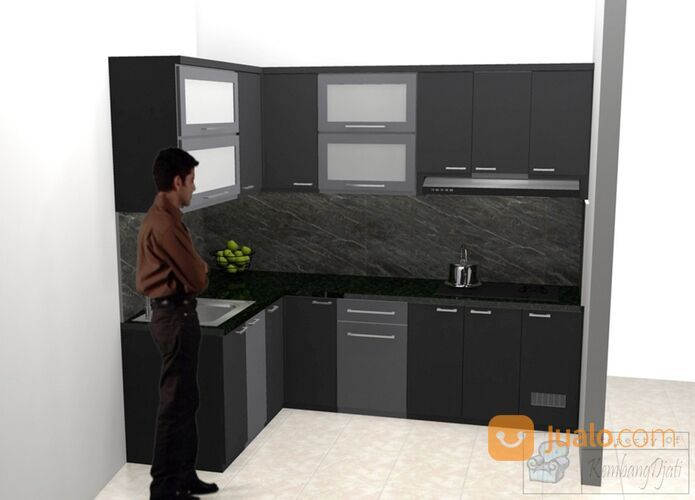 Kitchen Set Meja Granit Asli Semarang + Furniture Semarang