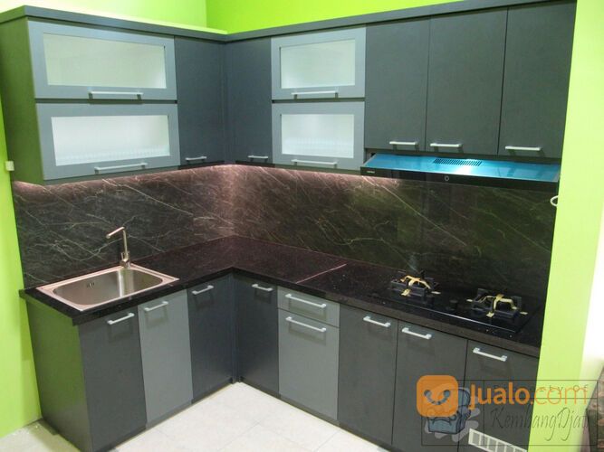 Kitchen Set Meja Granit Asli Semarang + Furniture Semarang