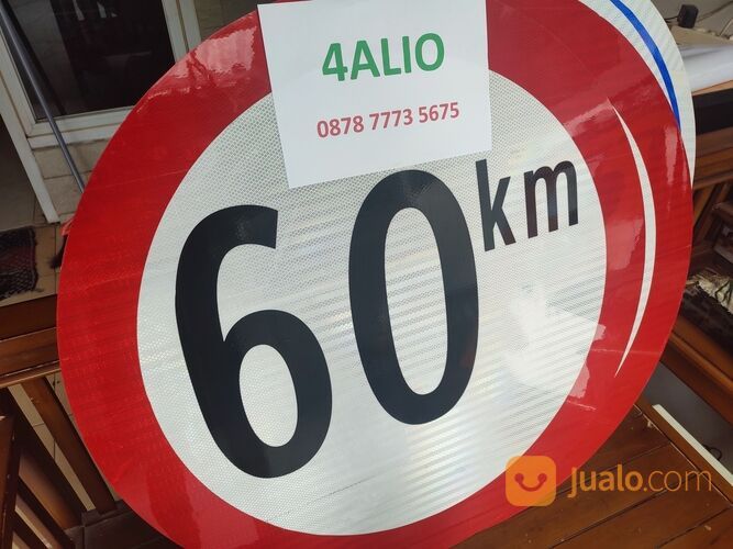 Rambu lalu lintas 90cm HIP dan ACP