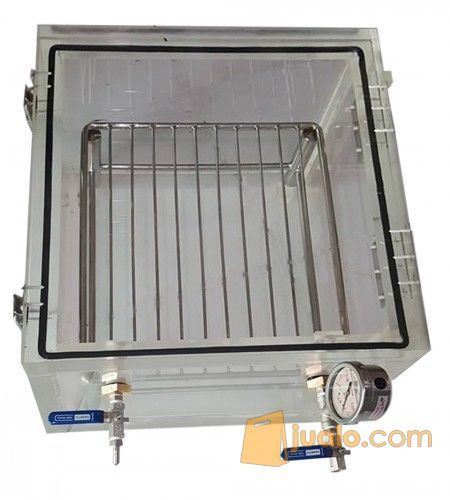 ACRYLIC VACUUM DESSICATOR ( TEST UJI KEBOCORAN PACKAGING)