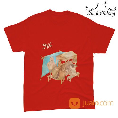 Omah Oblong Jogja T-shirt Angkringan Bedjo Jogja Kaos Lengan Pendek