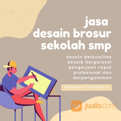 JASA DESAIN BROSUR SEKOLAH SMP