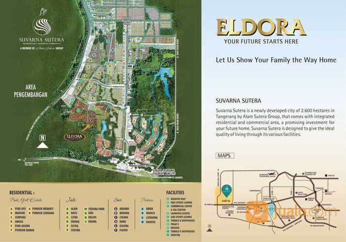 Cluster Eldora T2 Hunian Lokasi Strategis di Suvarna Sutera Tangerang