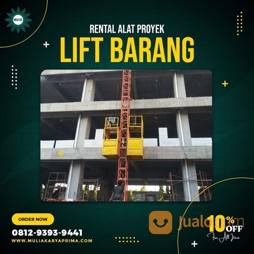 Sewa Lift Barang Konawe utara Kapasitas 1-2 ton Single/Double cabin