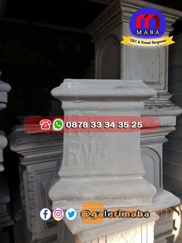 Variasi Umpak Beton Bendera