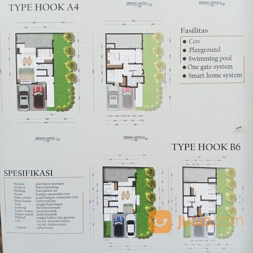 Rumah 2 Lantai di Sukahati Cibinong Bogor