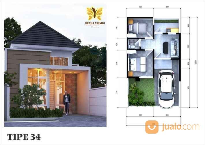 Rumah Type 34 Murah Siap Huni di Graha Arimbi Salatiga