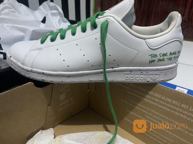 Adidas Stan Smith Clean Classics White Green FU9609