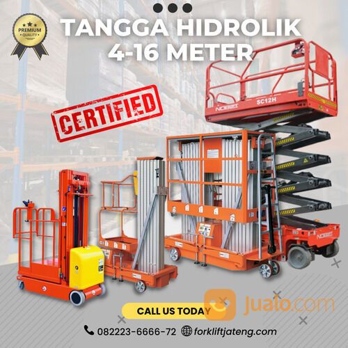 Tangga Hidrolik Solo Surakarta 10 meter 12 meter 14 meter 16 meter / Tangga hidrolik GTWY Solo