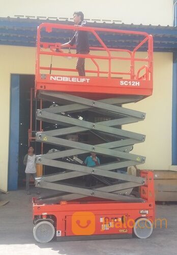 Scissor Lift Solo Surakarta 10 meter 12 meter 14 meter 16 meter Murah