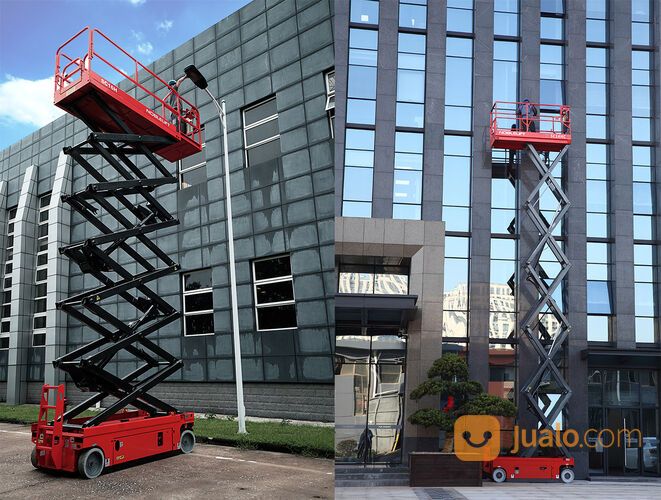 Scissor Lift Solo Surakarta 10 meter 12 meter 14 meter 16 meter Murah