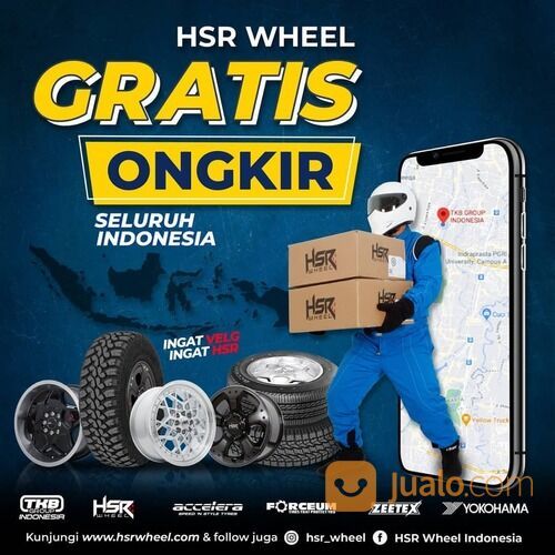 velg mobil hrc Rush USHINAWA 2070 HSR R18X8 H5X114,3 ET35 SMB