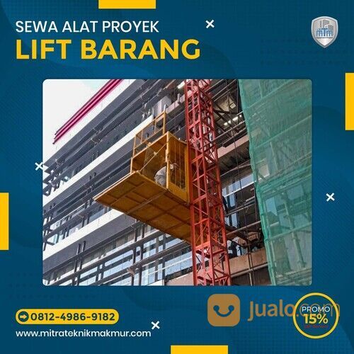 Sewa Lift Barang Kab. Kotawaringin Barat, Hoist Crane Alimak Cargo Lift - PT Mitra Teknik Makmur