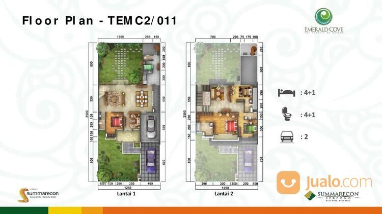 Emerald Cove Rumah Luas Besar Nan Nyaman di Gading Serpong