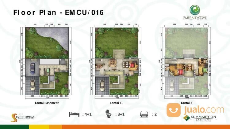 Emerald Cove Rumah Luas Besar Nan Nyaman di Gading Serpong