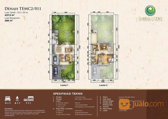 Emerald Cove Rumah Luas Besar Nan Nyaman di Gading Serpong