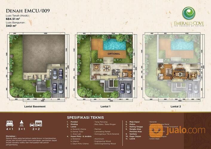 Emerald Cove Rumah Luas Besar Nan Nyaman di Gading Serpong