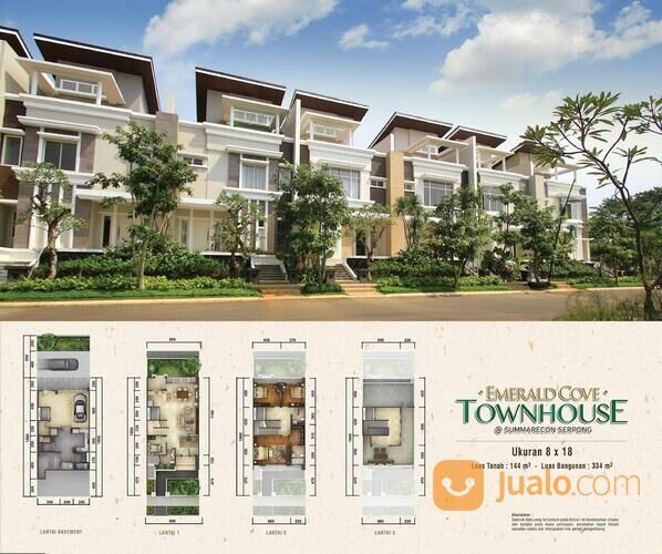 Emerald Cove Rumah Luas Besar Nan Nyaman di Gading Serpong