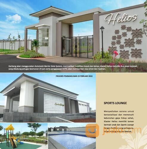 Helios Prime Rumah 2 Lantai Classic Megah di Suvarna Sutera Tangerang