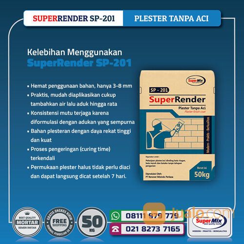 Distributor Plester Acian Hebel Terlaris di Kab Bekasi