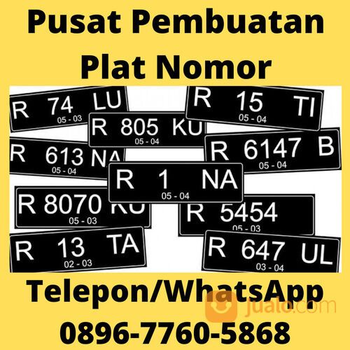 Pusat Pembuatan Plat Nomor Murah