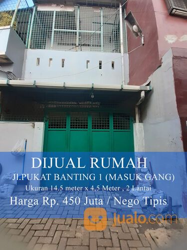 Rumah / Ruko di jl.Pukat Banting 1 Medan