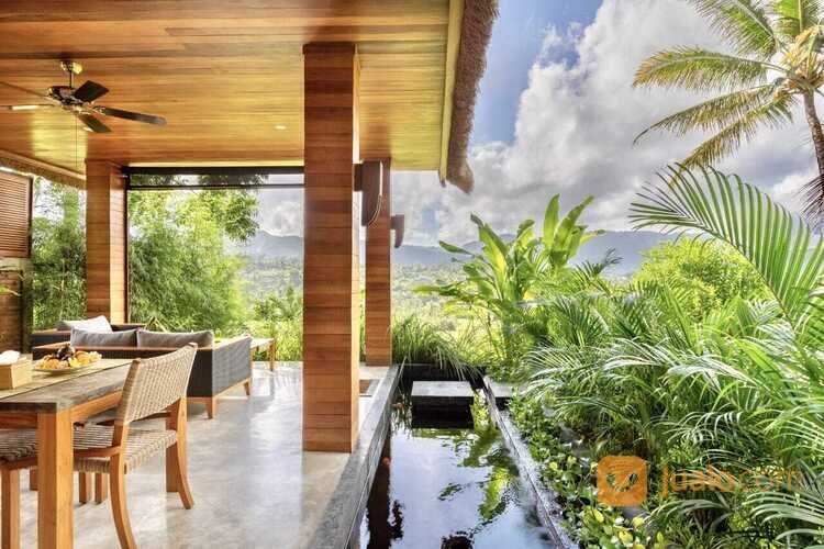 Natural Villa view sawah gunung sungai sidemen karangasem bali near ubud