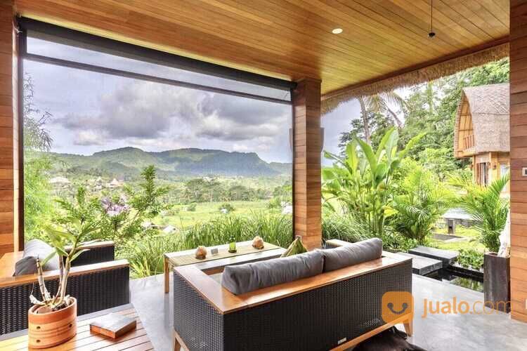 Natural Villa view sawah gunung sungai sidemen karangasem bali near ubud