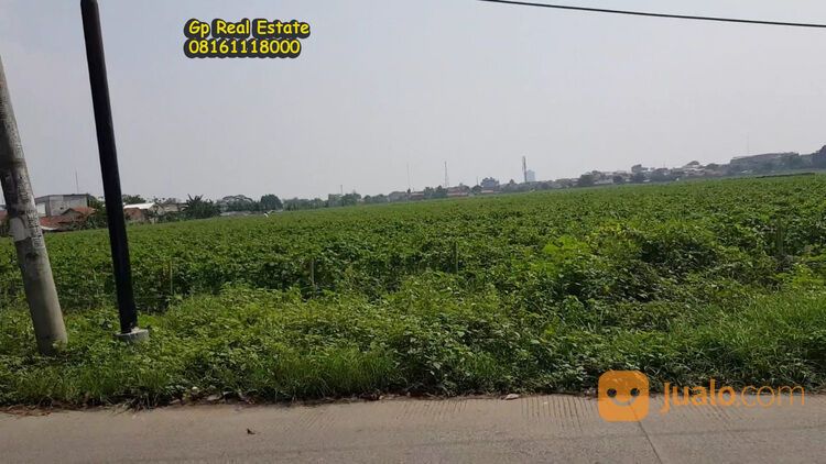 Tanah 3jt/m2 nego LT 155.605 m2 jl. Pasundan Karawang Barat Jawa barat