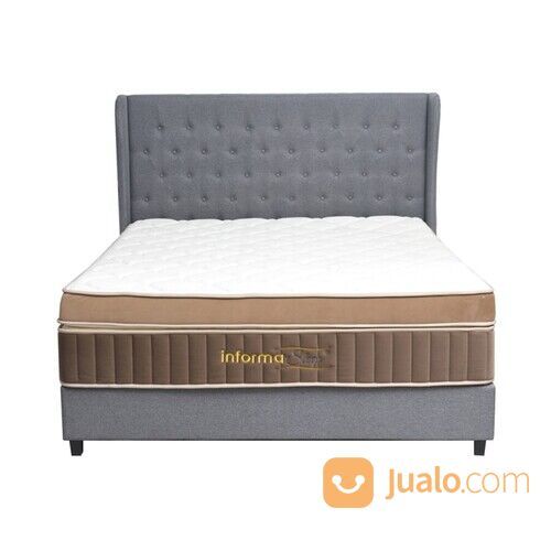 Informa Sleep 200x200x40 Cm Belgio Kasur - Cokelat