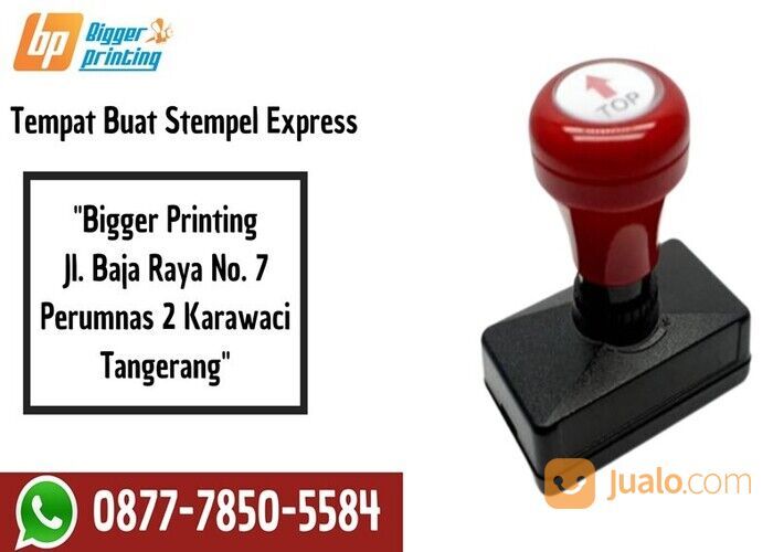 LANGSUNG JADI, Wa./Call. 0877–7850–5584, Tempat Buat Stempel Ekspress