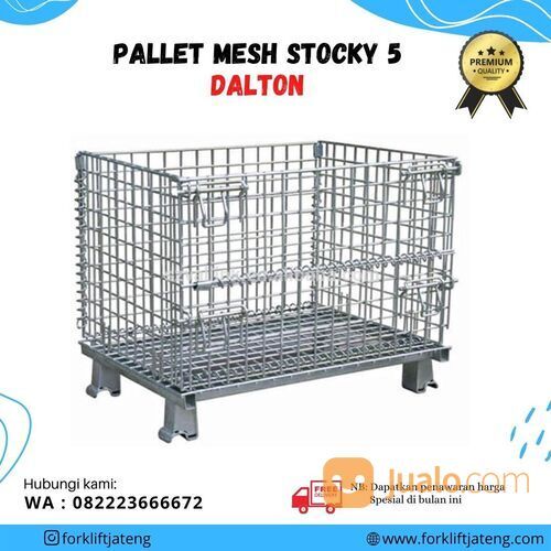 Keranjang besi Serbaguna Solo / Pallet Mesh Solo Stocky 5 & 7 Murah