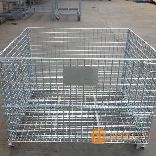 Keranjang besi Serbaguna Solo / Pallet Mesh Solo Stocky 5 & 7 Murah