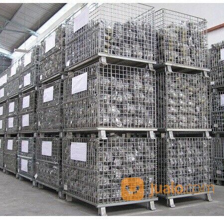 Keranjang besi Serbaguna Solo / Pallet Mesh Solo Stocky 5 & 7 Murah