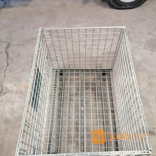Keranjang besi Serbaguna Solo / Pallet Mesh Solo Stocky 5 & 7 Murah