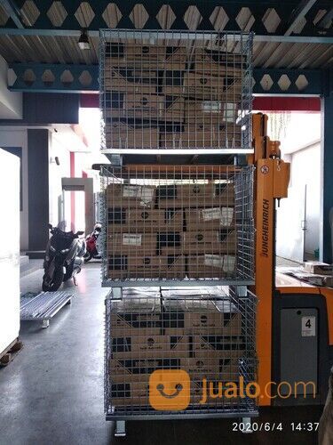Keranjang besi Serbaguna Solo / Pallet Mesh Solo Stocky 5 & 7 Murah