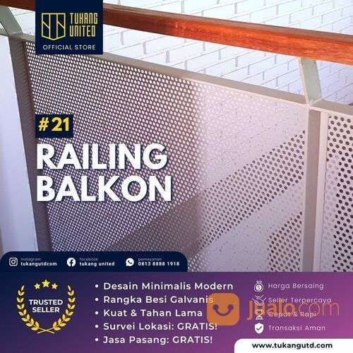 RAILING BALKON KAYU GIANYAR