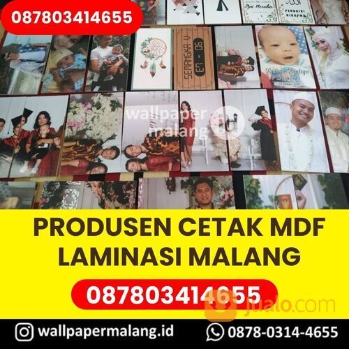 PRODUSEN CETAK FOTO LAMINASI MDF MALANG