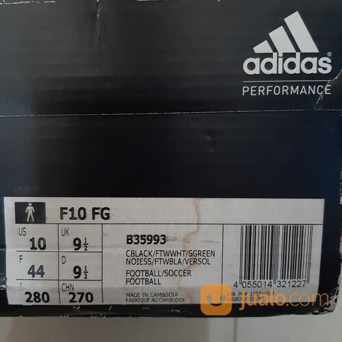 Sepatu Bola Adidas F10 FG Second