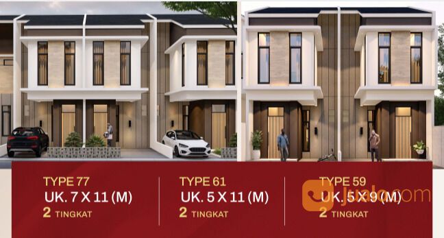 KOMPLEK JEMADI HOME JL WARINGIN - CEMARA - KRAKATAU TERMURAH