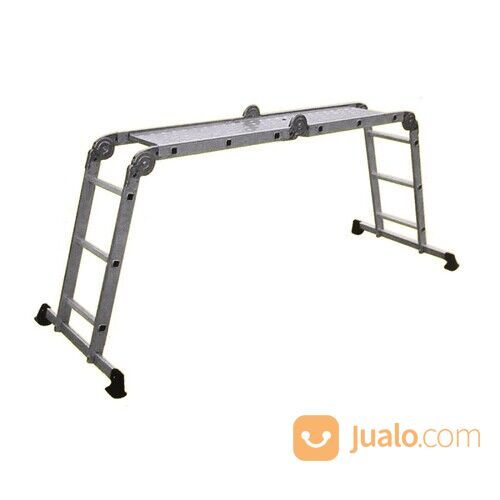 Fixsteps Tangga Lipat Aluminium Multifungsi 4x3 3.3 Mtr