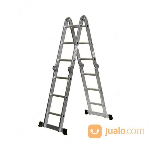 Fixsteps Tangga Lipat Aluminium Multifungsi 4x3 3.3 Mtr